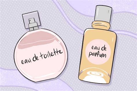 diferenca entre eau de parfum et eau de toilette